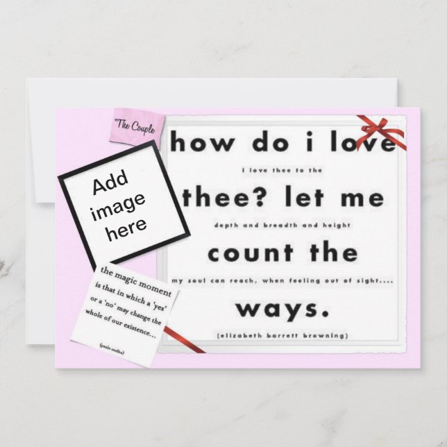 Tarjeta Festiva Cita Cuta Cómo Me Encantan Las Cartas De Gracias (Anverso)