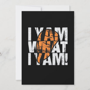 Tarjeta Festiva Cita Divertida 'Soy Lo Que Soy'