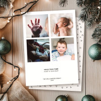 Cita Moderna Mínima | 4 Collage de Fotos para Inst