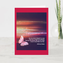 Tarjeta Festiva Cita romántica de Blake