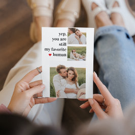 Tarjeta Festiva Cita romántica en pareja de jóvenes de la era mode