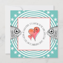 Tarjeta Festiva Citando San Exupery Valentín