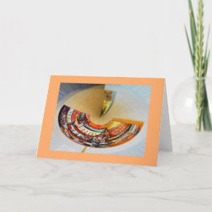 Tarjeta Festiva Ciudad cambiante