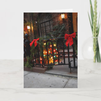 Tarjeta Festiva Ciudad Yule