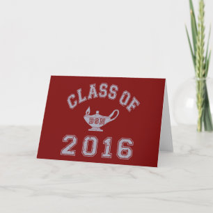Tarjeta Festiva Clase de BSN 2016