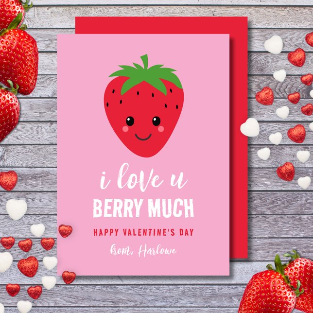 Tarjeta Festiva Clase para niños felices Día de San Valentín (Subido por el creador)