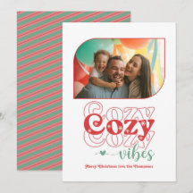 Clásica Retro Cosy Vibes Sólo Navidades Foto