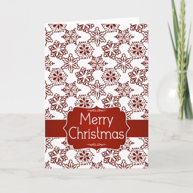 Tarjeta Festiva Clásico de navidades (Anverso)