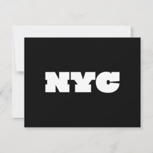 Tarjeta Festiva Clásico de NYC