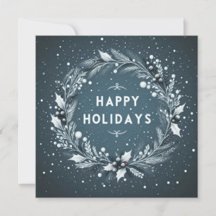Tarjeta Festiva Clásico Personalizado 