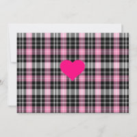 Clásico Pink negro patrón de platillo rosa corazón