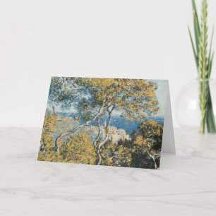 Tarjeta Festiva Claude Monet - Bordighera