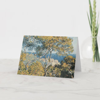 Tarjeta Festiva Claude Monet - Bordighera