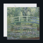 Tarjeta Festiva Claude Monet - Lilis De Agua Y Puente Japonés<br><div class="desc">Claude Monet - Lilis De Agua Y Puente Japonés</div>