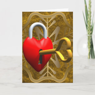 Tarjeta Festiva Clave Para Mi Corazón