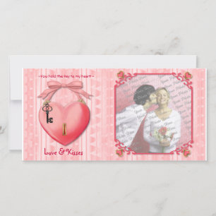 Tarjeta Festiva Clave para mi corazón