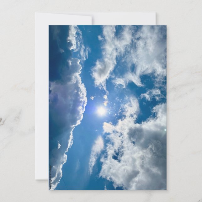 Tarjeta Festiva Climb Higher! (Anverso)