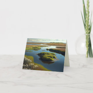 Tarjeta Festiva Coastal Tranquility