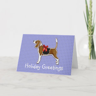 Tarjeta Festiva Cocina de los Navidades de Ginger Bread Beagle