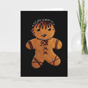 Tarjeta Festiva Cocina gótica de Gingerbread