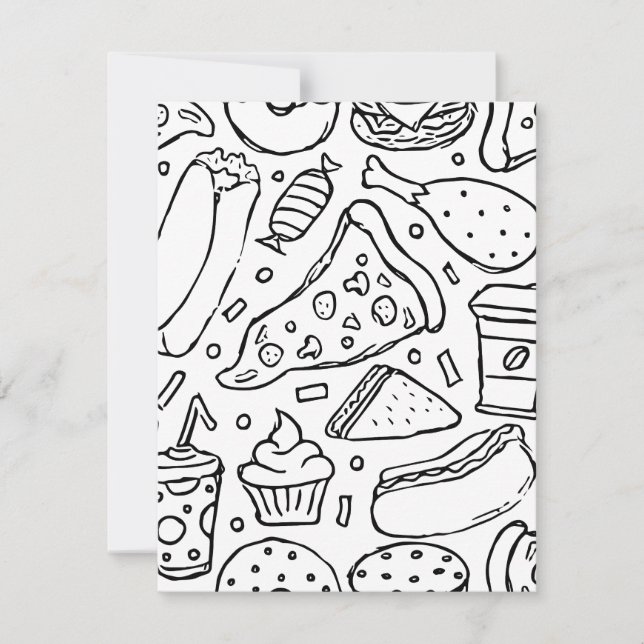 Tarjeta Festiva Cocina italiana Auténtica Risotto Lover (Anverso)