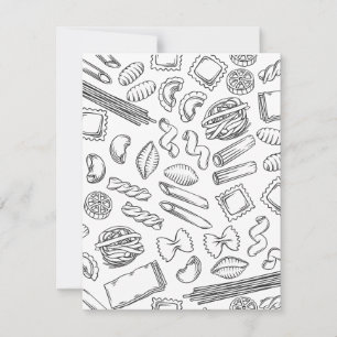 Tarjeta Festiva Cocina italiana Auténtica Risotto Lover