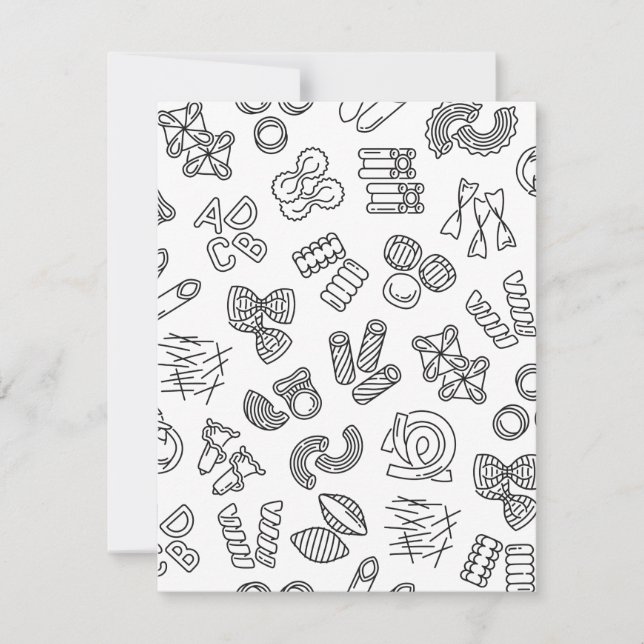 Tarjeta Festiva Cocina italiana auténtica RisottoLover (Anverso)