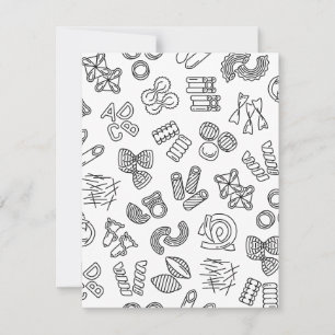 Tarjeta Festiva Cocina italiana auténtica RisottoLover