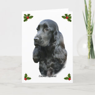 Tarjeta Festiva Cocker Spaniel 9T004D-206