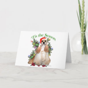 Tarjeta Festiva Cocker Spaniel 'Es
