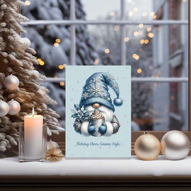 Tarjeta Festiva Coco Gnome caliente (Subido por el creador)