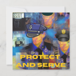 Tarjeta Festiva Colección de Apreciaciones Policiales