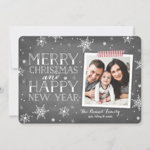 Tarjeta Festiva Colección de copos de nieve a mano