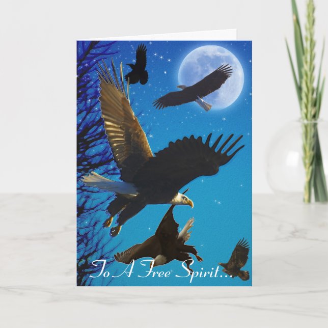 Tarjeta Festiva Colección del ALCOHOL de EAGLE (Anverso)