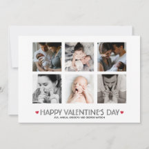 Collage de fotos elegante El día de San Valentín 6