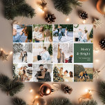 Tarjeta Festiva Collage de fotos Familiar, Navidades Frescos Y Bri<br><div class="desc">**Presentamos nuestra tarjeta de Navidades de la familia Merry & Bright: Una celebración del amor y la alegría** Esta temporada de vacaciones, comparte el calor del amor de tu familia y la alegría de tus momentos más apreciados con nuestra tarjeta de Navidades de la familia Merry & Bright. Esta hermosa...</div>