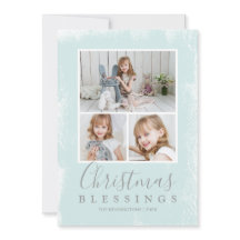 Collage de fotos verde lindo Navidades religiosos