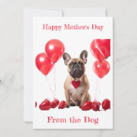 Collar de corazón rojo personalizado para Bulldog 