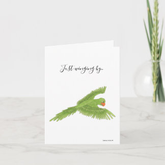 Tarjeta Festiva Collection Australian Parrot Note Card