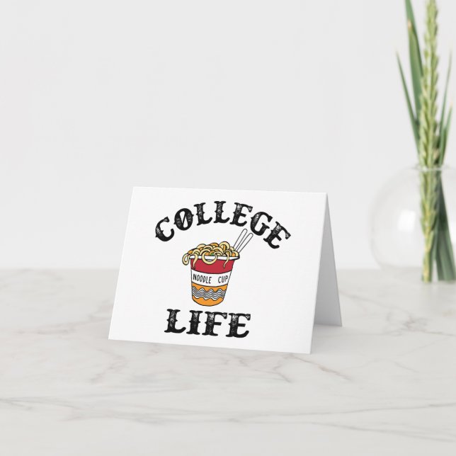 Tarjeta Festiva College Ramen (Anverso)