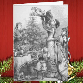 Tarjeta Festiva Colocar la estrella