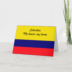 Tarjeta Festiva Colombia