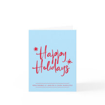 Color Editable Simple Felices Vacaciones Negocios