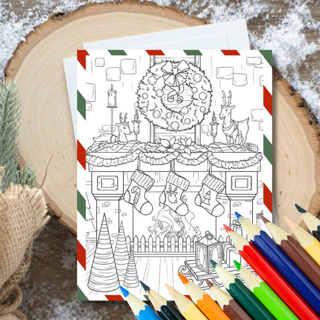 Tarjeta Festiva Color En Navidades Colocando El Saludo (Subido por el creador)