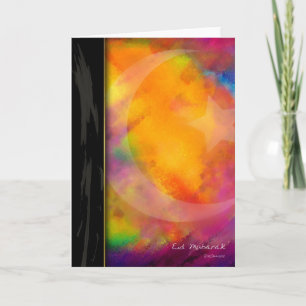 Tarjeta Festiva Colores de Eid