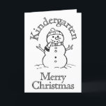 Tarjeta Festiva Colores En La Actividad Infantil Snowman Kindergar<br><div class="desc">Esta divertida tarjeta de navidades blancos y negros incluye un lindo muñeco de nieve en la parte delantera para que tus hijos y chicas se coloreen. Dentro de una actividad para completar tu clase de kindergarten, cuántos hombres de nieve pueden contar. ¡Un poco de trabajo para padres y profesores, ya...</div>
