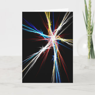 Tarjeta Festiva Colorful stars - Card