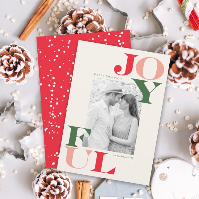 Tarjeta Festiva Colorida foto clásica de los rincones alegres (Subido por el creador)