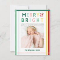 Colorida Stripe Merry & Bright Large Photo