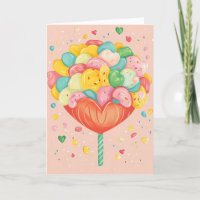 Colorido dulce Lollipop